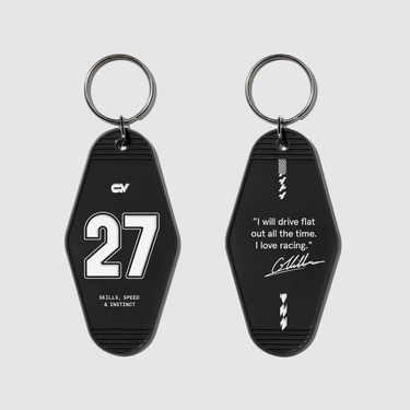 Porte-clés emblématique Gilles Villeneuve 27