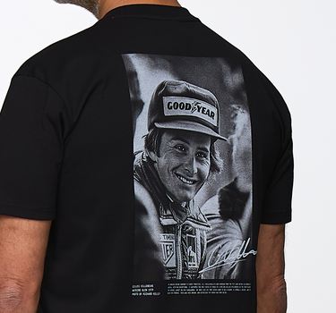 T-shirt Mosport '77 Gilles Villeneuve - Coupe décontractée