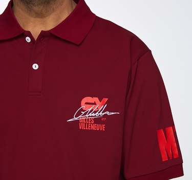 Polo signature Gilles Villeneuve